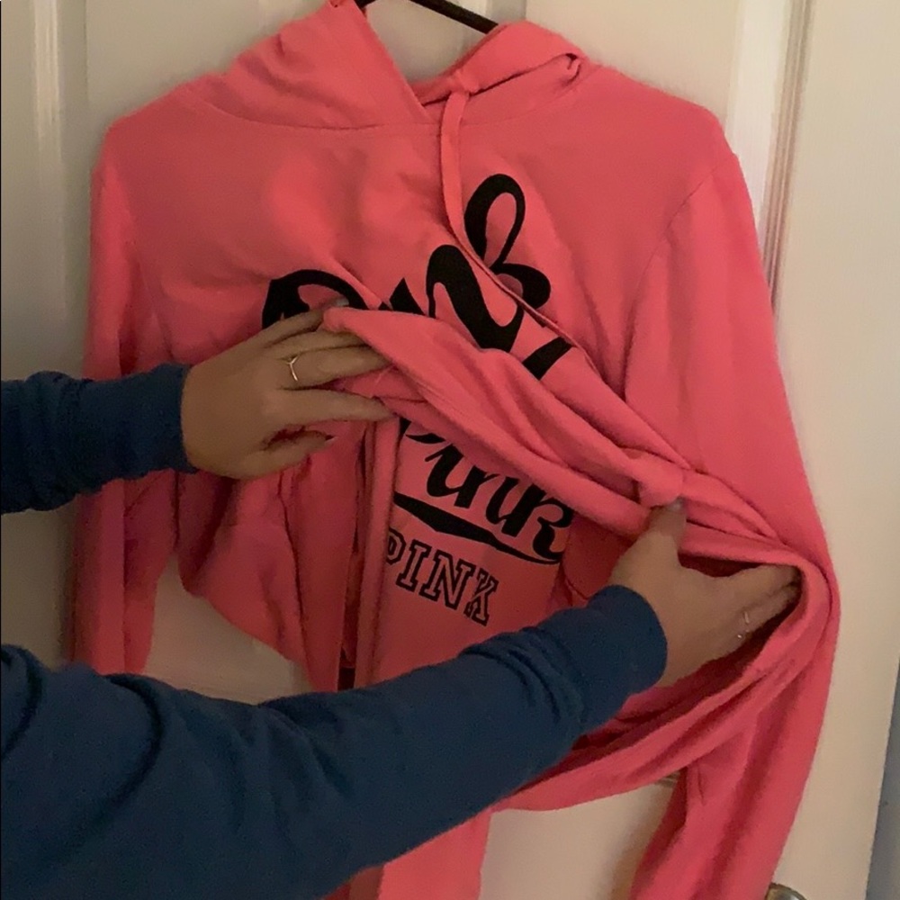 PINK sweatsuit outfit